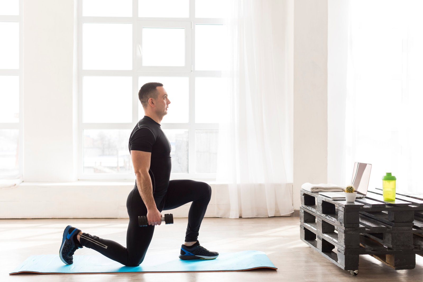 Jumping Lunges